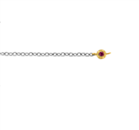 Bracciale Dédié in Titanio Rubino sintetico BRD2600 RU;001;GI